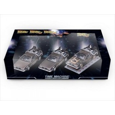 Delorean DMC 12 " Back to the Future" Movie 1,2,3 set 1/43 by Vitesse 24016