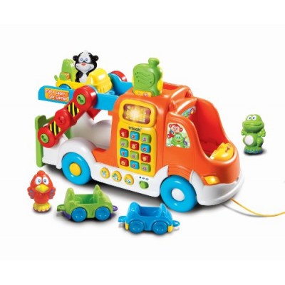 VTech Pull and Learn Car Carrier Pull Toy