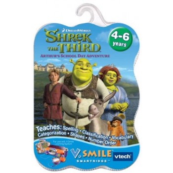 VTech - V.Smile - Shrek the Third: Arthur's School Day Adventure