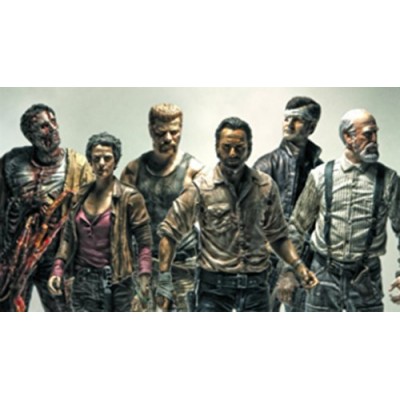 McFarlane Toys The Walking Dead AMC TV Series The Walking Dead TV Series 6 Set of 6 6" Action Figures