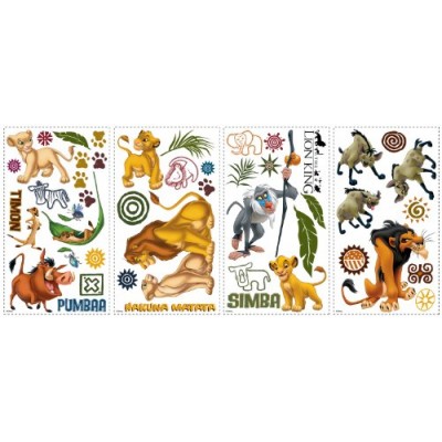 Disney "The Lion King" Wall Decal Cutouts 18"x40"
