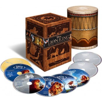 The Lion King Trilogy (Eight-Disc Combo: Blu-ray 3D / Blu-ray / DVD / Digital Copy)