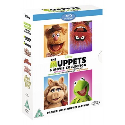 The Muppets Bumper 6 Movie Box Set [Muppets Most Wanted, The Muppets (2011), The Muppets Movie (1979), The Great Muppet Caper, The Muppet Christmas...