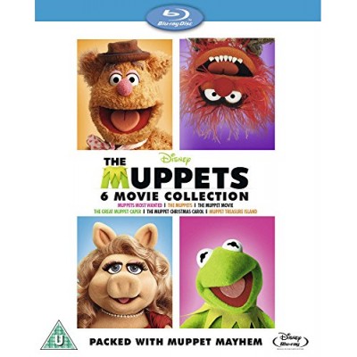 The Muppets Bumper 6 Movie Box Set [Muppets Most Wanted, The Muppets (2011), The Muppets Movie (1979), The Great Muppet Caper, The Muppet Christmas...