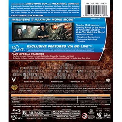Terminator Salvation (Two-Disc Director's Cut) [Blu-ray]