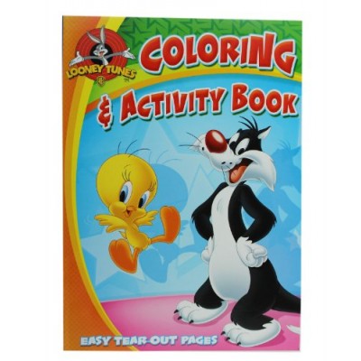 Looney Tunes Coloring and Activity Book (Assorted)- Assorted Looney Tunes Activity Book