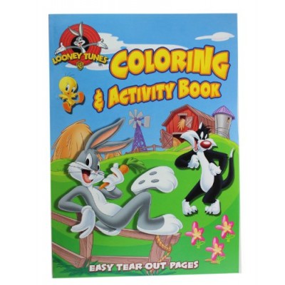 Looney Tunes Coloring and Activity Book (Assorted)- Assorted Looney Tunes Activity Book