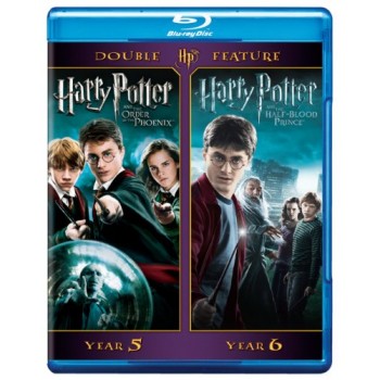 Harry Potter Double Feature: Harry Potter and the Order of the Phoenix /Harry Potter and the Half-Blood Prince [Blu-ray]