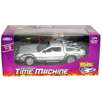 Collect All 3! Back to The Future 1-2-3, DeLorean Time Machine.