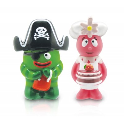 YO GABBA GABBA - 2- Collectible Figures: Brobee and Foofa (2-Pack)