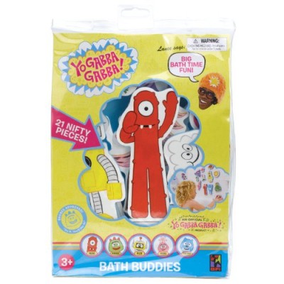 Yo Gabba Gabba Bath time Fun Bath Buddies