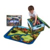 Neat-Oh! ZipBin 160 Dinosaur Collector Toy Box & Playset w/ 2 Dinosaurs