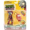 Zoofy International 3" Cowboy Zombie Action Figure with Chili Bean